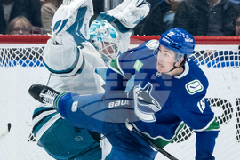 Sharks Canucks Hockey