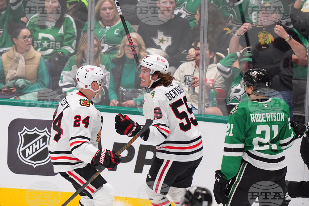 Blackhawks Stars Hockey