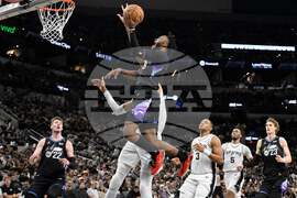 Jazz Spurs Basketball