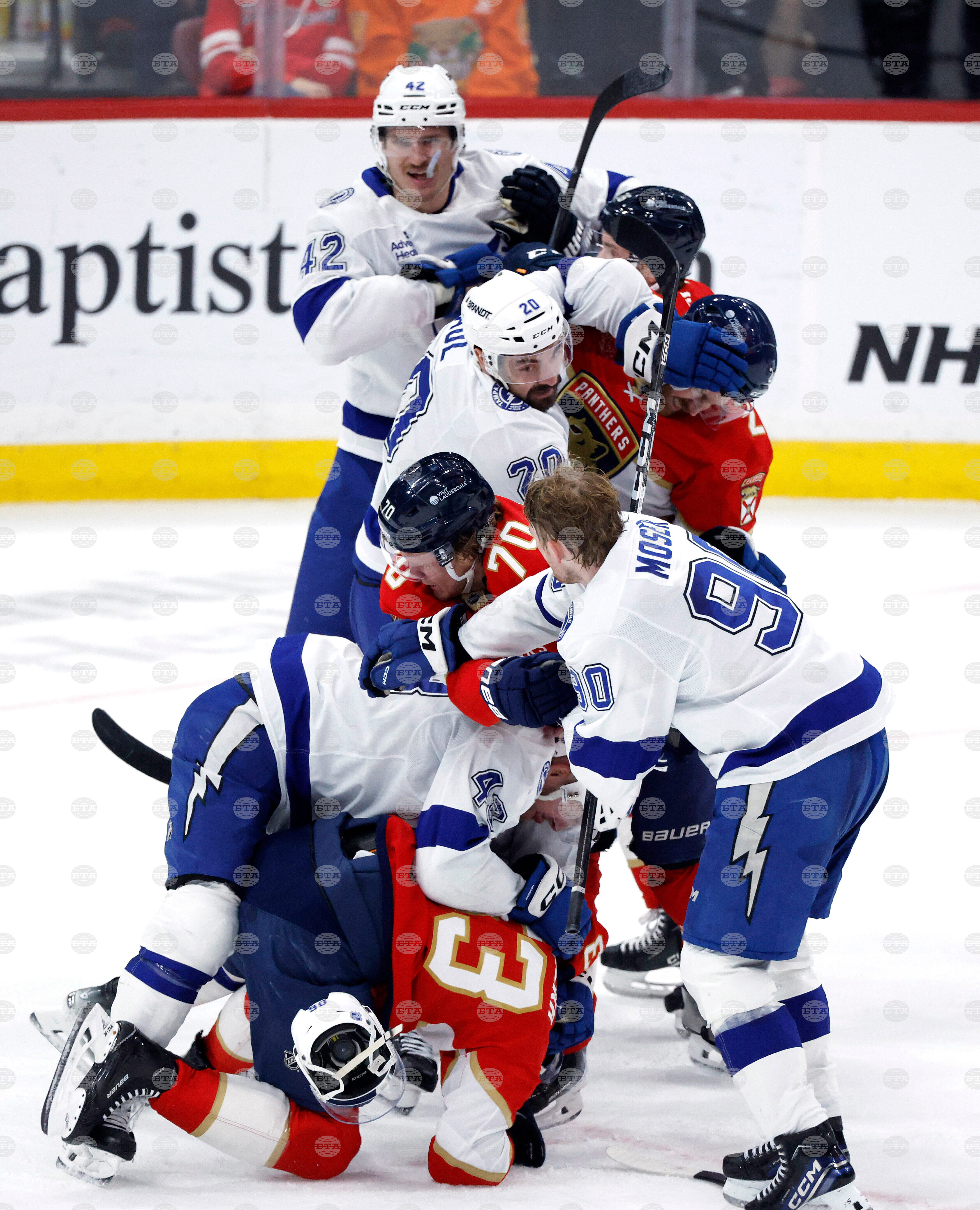 APTOPIX Lightning Panthers Hockey