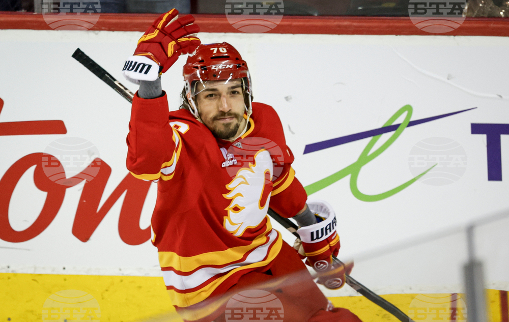 Oilers Flames Hockey