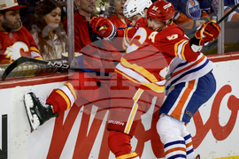 Oilers Flames Hockey