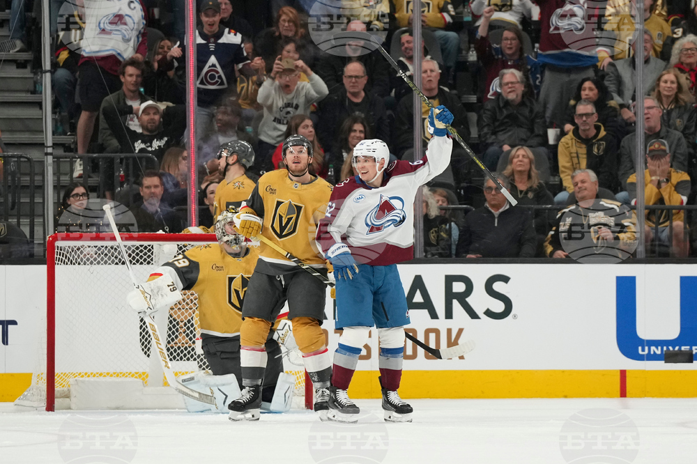 Avalanche Golden Knights Hockey
