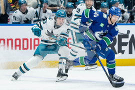 Sharks Canucks Hockey