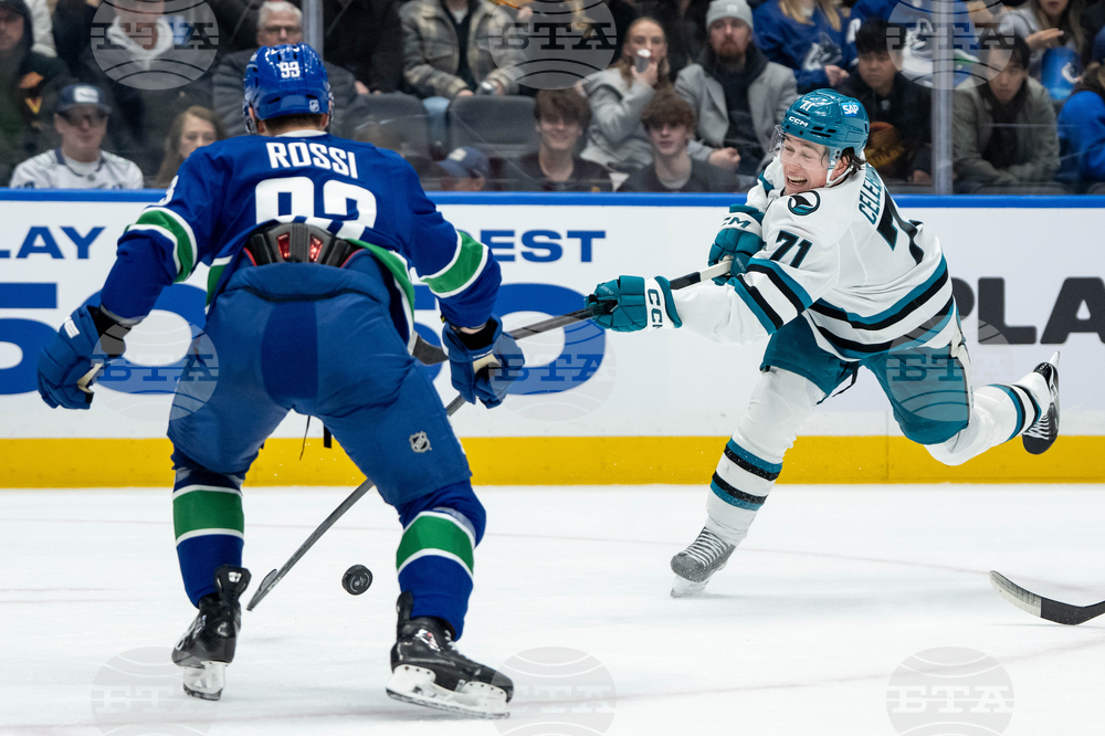 Sharks Canucks Hockey