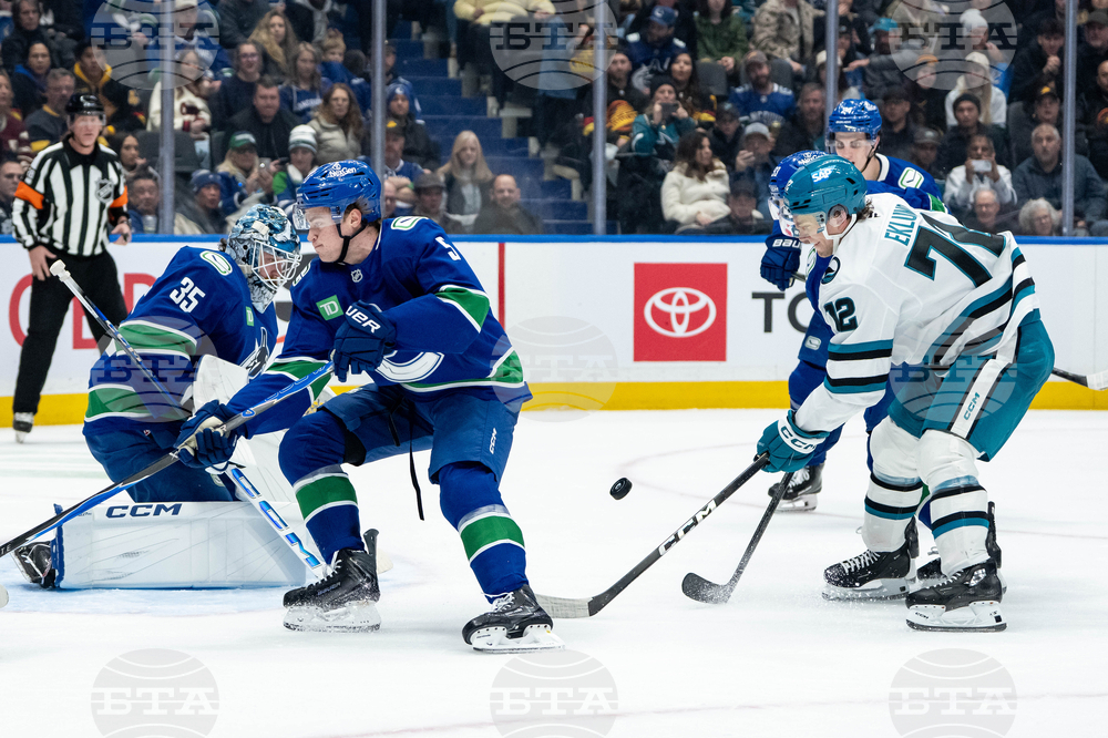 Sharks Canucks Hockey