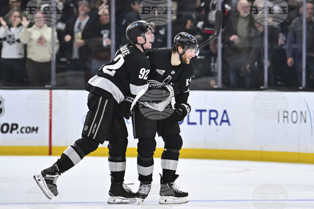 APTOPIX Ducks Kings Hockey