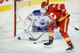 Oilers Flames Hockey