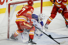 Oilers Flames Hockey