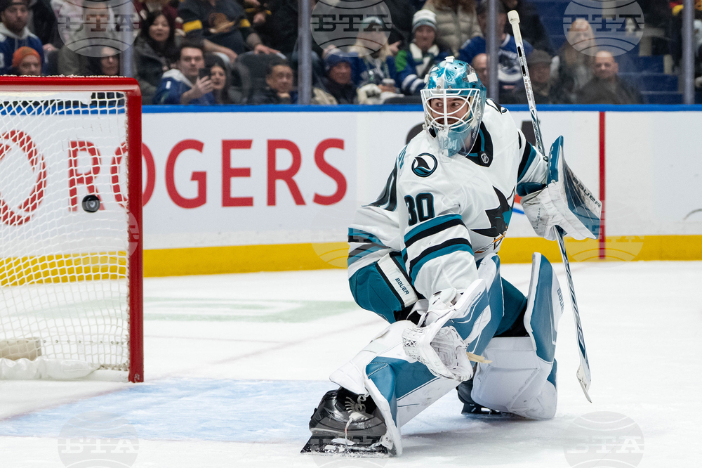 Sharks Canucks Hockey