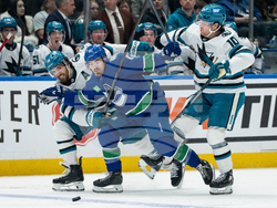 Sharks Canucks Hockey