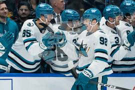 Sharks Canucks Hockey