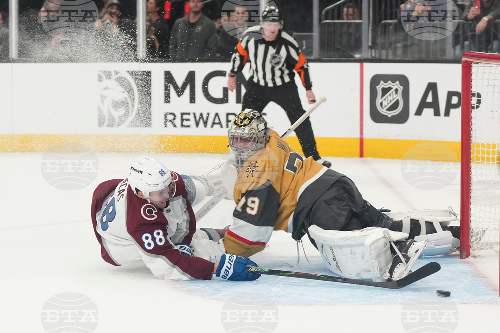 Avalanche Golden Knights Hockey