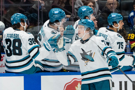 Sharks Canucks Hockey