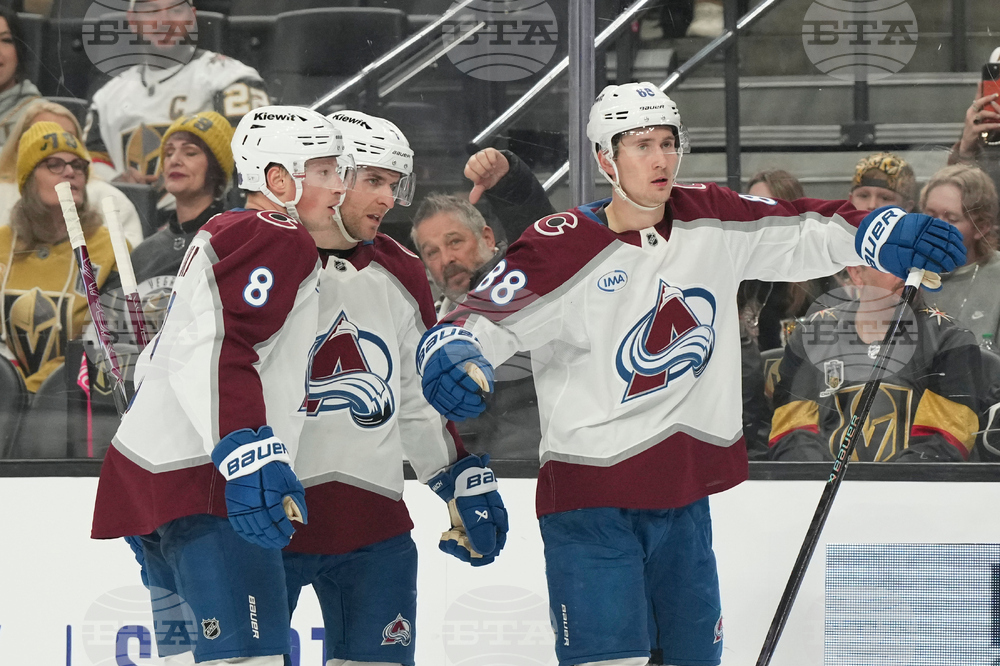 Avalanche Golden Knights Hockey