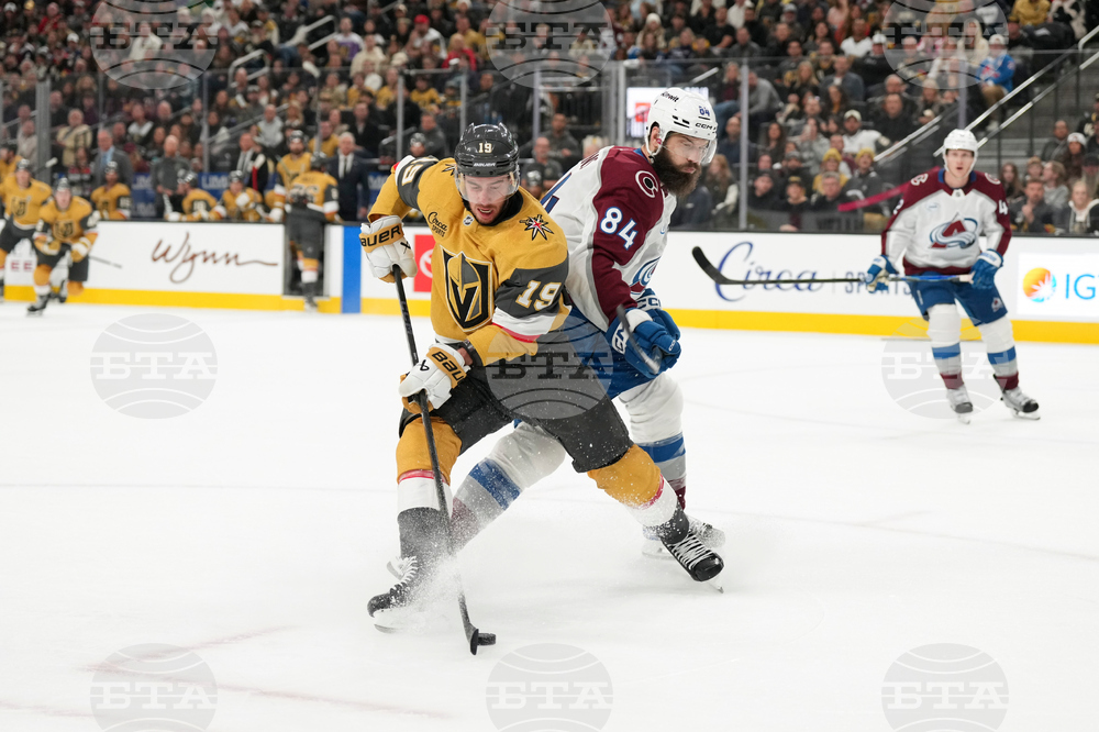 Avalanche Golden Knights Hockey