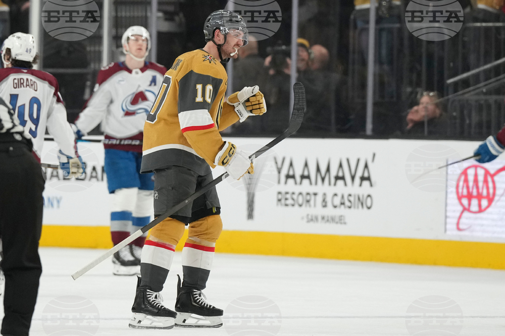 Avalanche Golden Knights Hockey