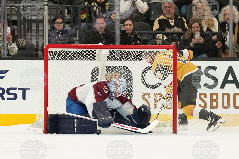 Avalanche Golden Knights Hockey