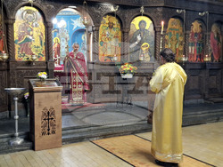 Търговище - храм „Св. Успение Богородично“ - неделна служба и проповед