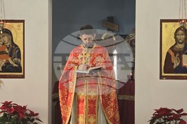 Гърция - Атина - българска църква - литургия