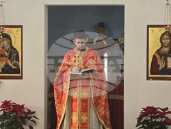 Гърция - Атина - българска църква - литургия