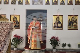 Гърция - Атина - българска църква - литургия