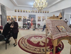 Гърция - Атина - българска църква - литургия