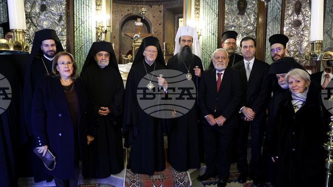 С молитвено участие в света литургия в църквата „Свети Стефан“ - Сан Стефано, завърши мирното посещение на българския патриарх Даниил