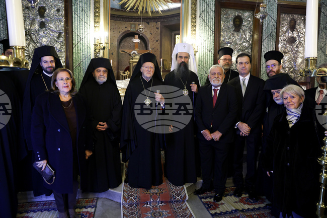 С молитвено участие в света литургия в църквата „Свети Стефан“ - Сан Стефано, завърши мирното посещение на българския патриарх Даниил в Истанбул