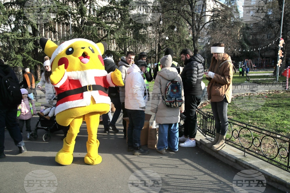 Сърбия - Белград - протестиращи - благотворителен базар