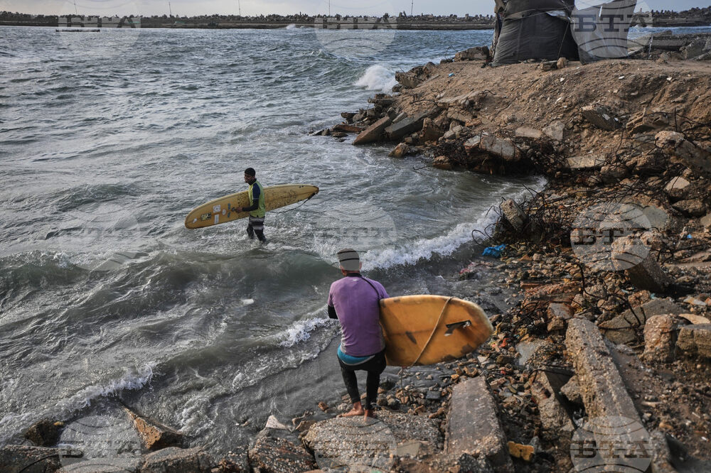 Israel Palestinians Gaza Surfers