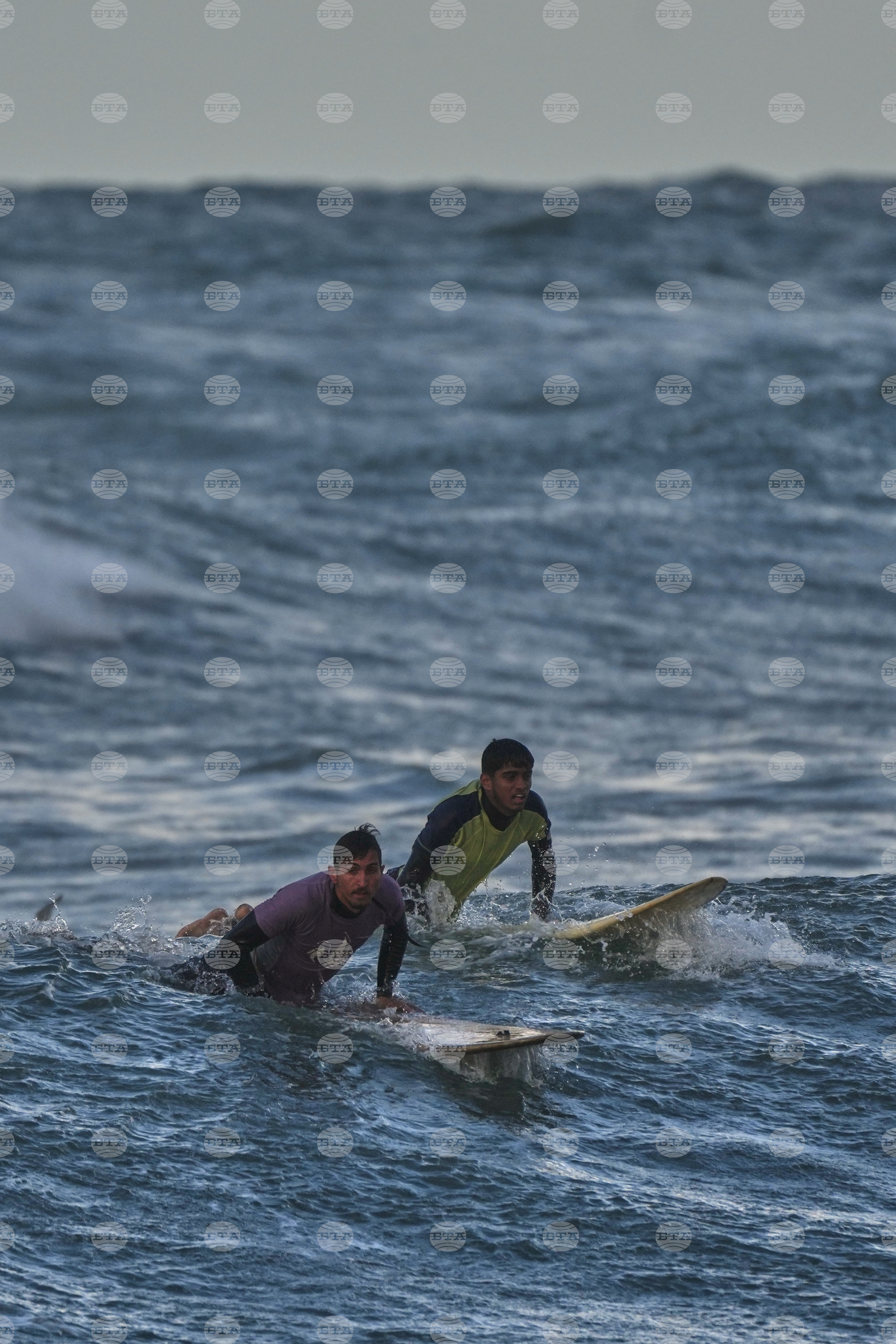 Israel Palestinians Gaza Surfers