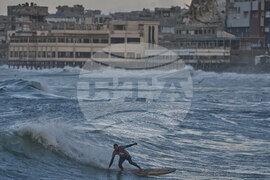 Israel Palestinians Gaza Surfers