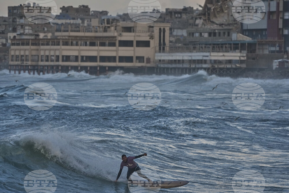 Israel Palestinians Gaza Surfers