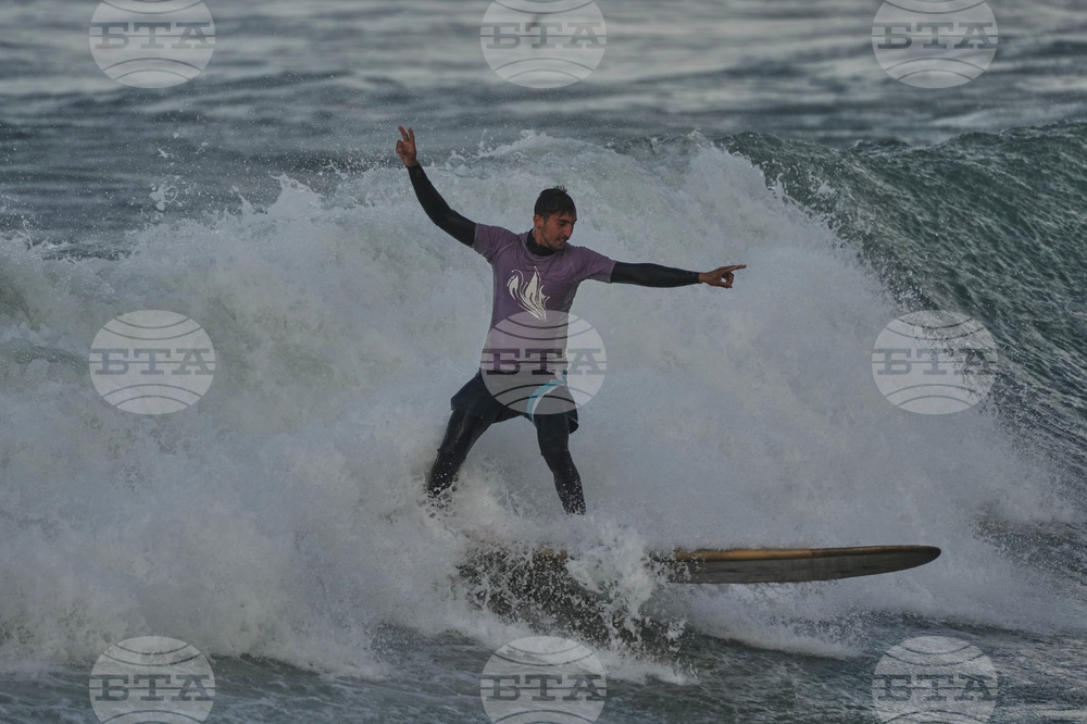 Israel Palestinians Gaza Surfers