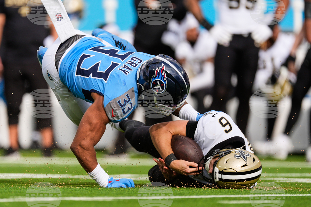 APTOPIX Saints Titans Football