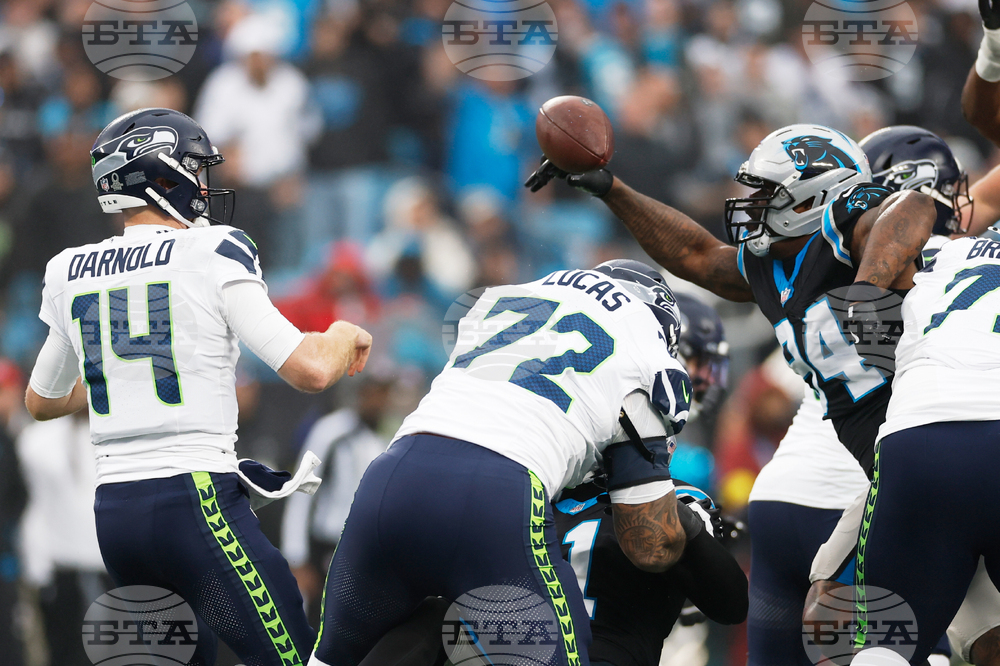 Seahawks Panthers Football