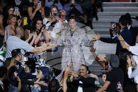 APTOPIX Emirates Battle of the Sexes Tennis