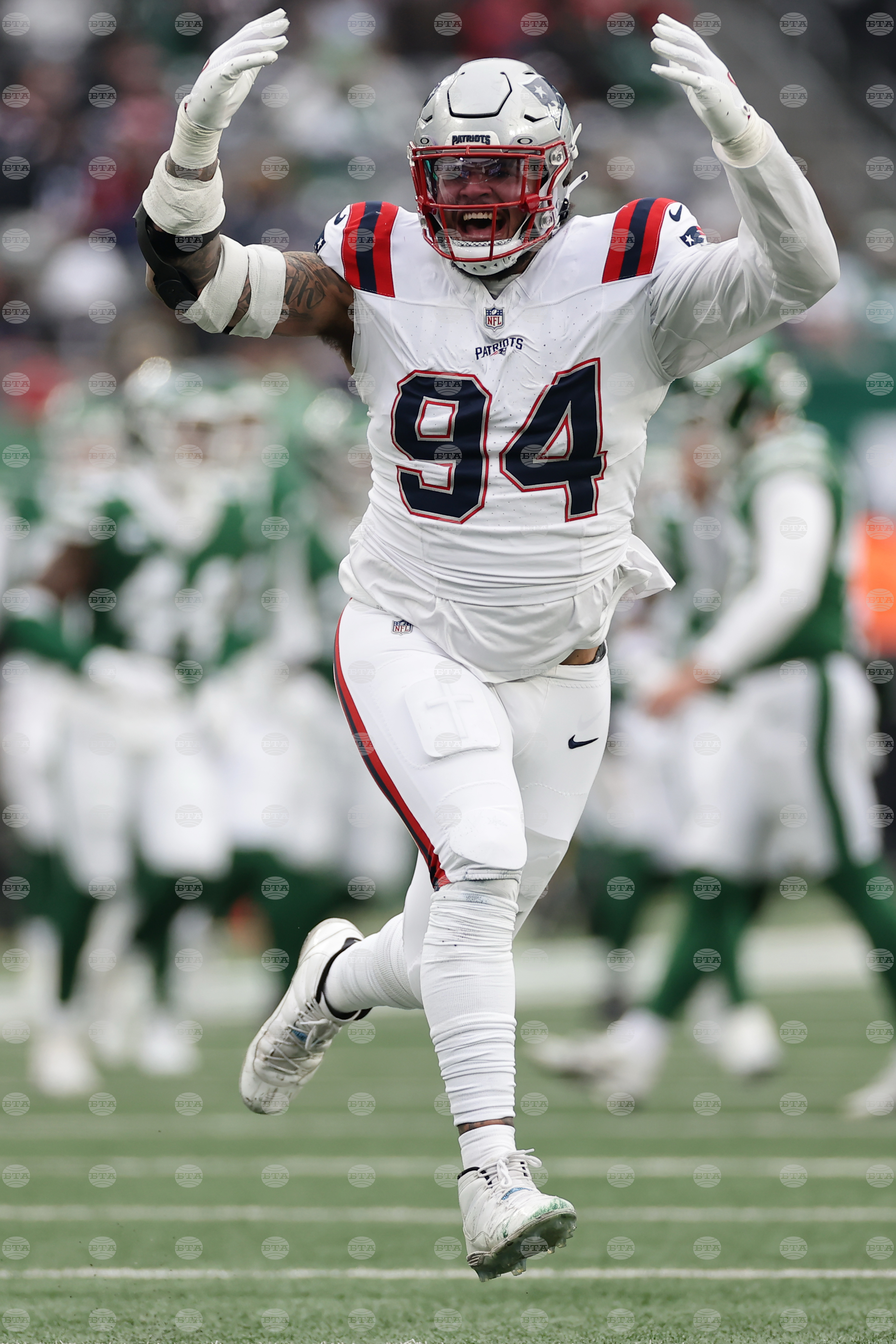 APTOPIX Patriots Jets Football