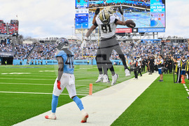 APTOPIX Saints Titans Football