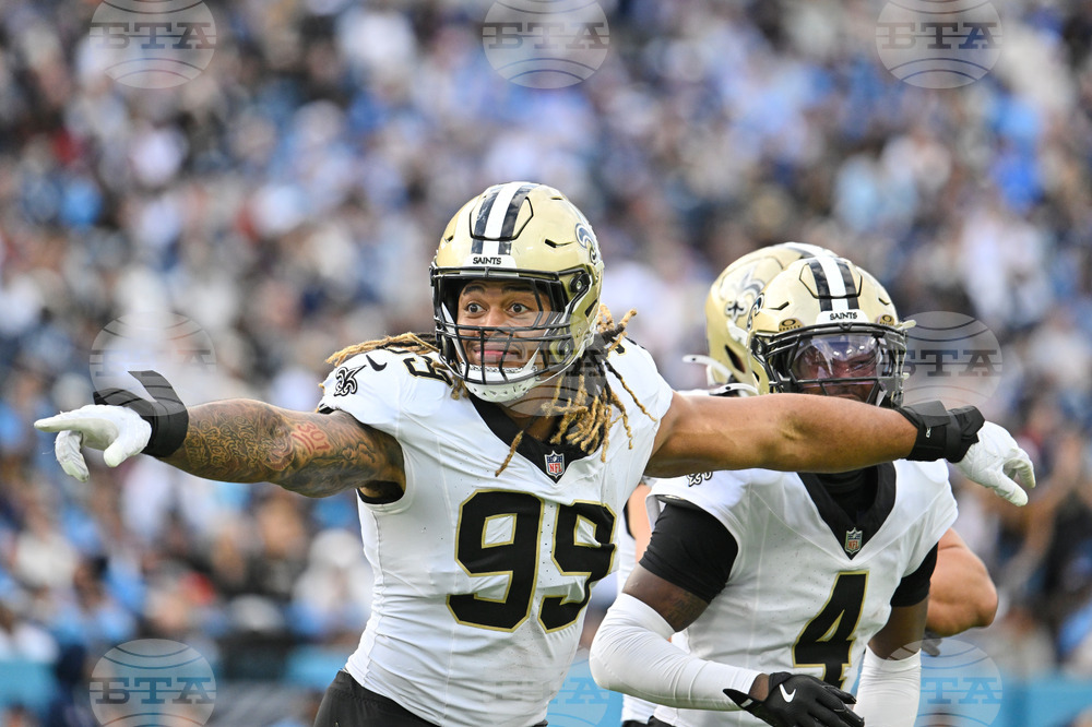 APTOPIX Saints Titans Football