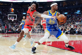 Warriors Raptors Basketball