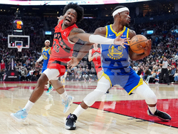 Warriors Raptors Basketball