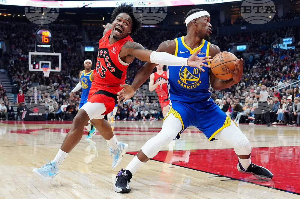 Warriors Raptors Basketball