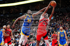 Warriors-Raptors Basketball