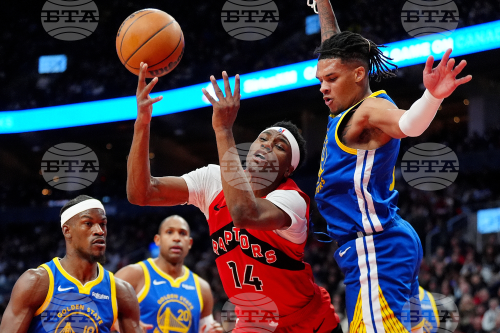 Warriors Raptors Basketball