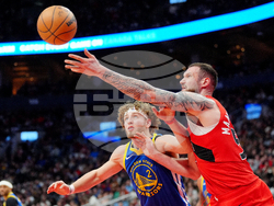 Warriors Raptors Basketball