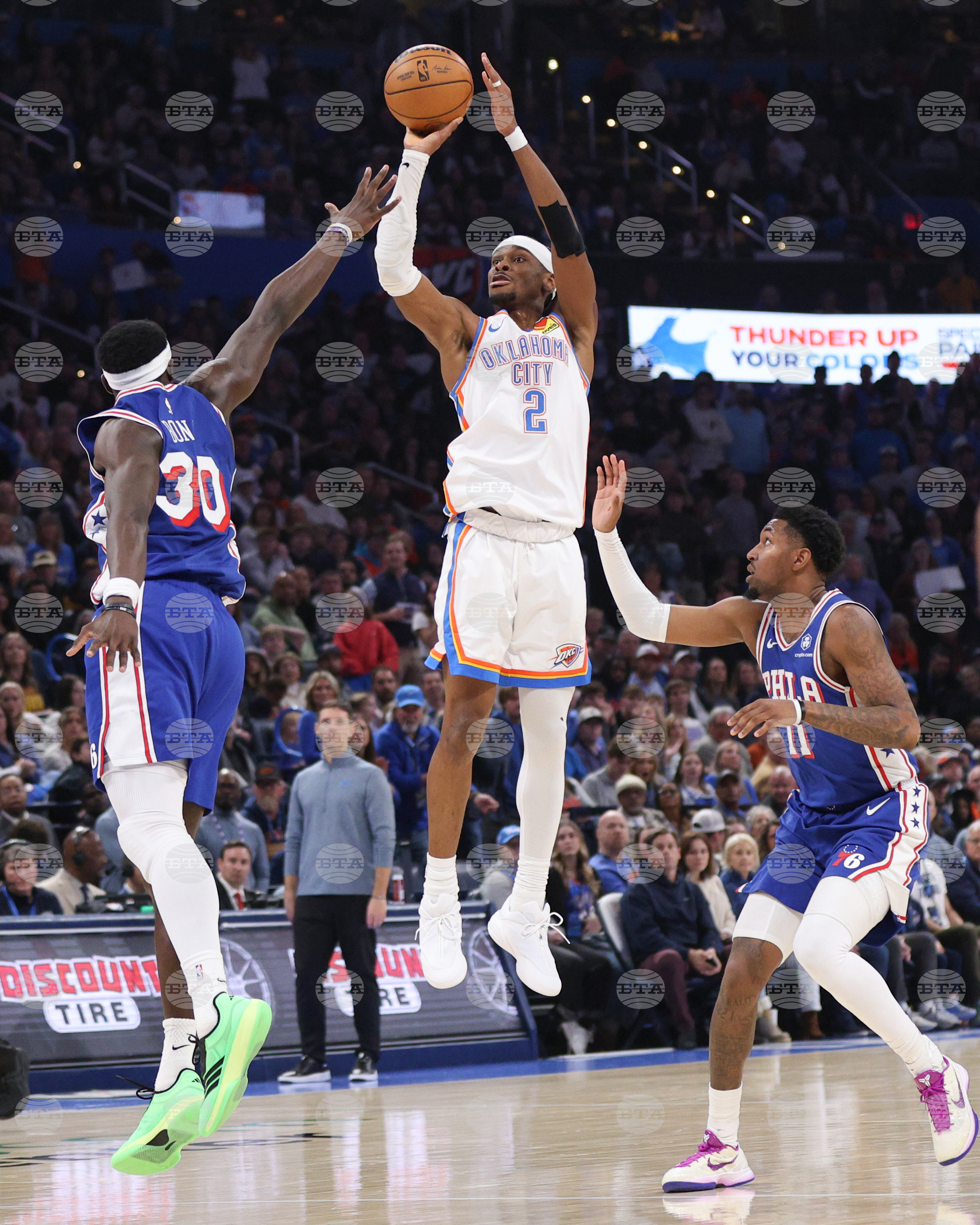 76ers Thunder Basketball