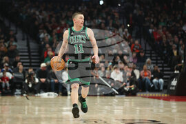 Celtics Trail Blazers Basketball