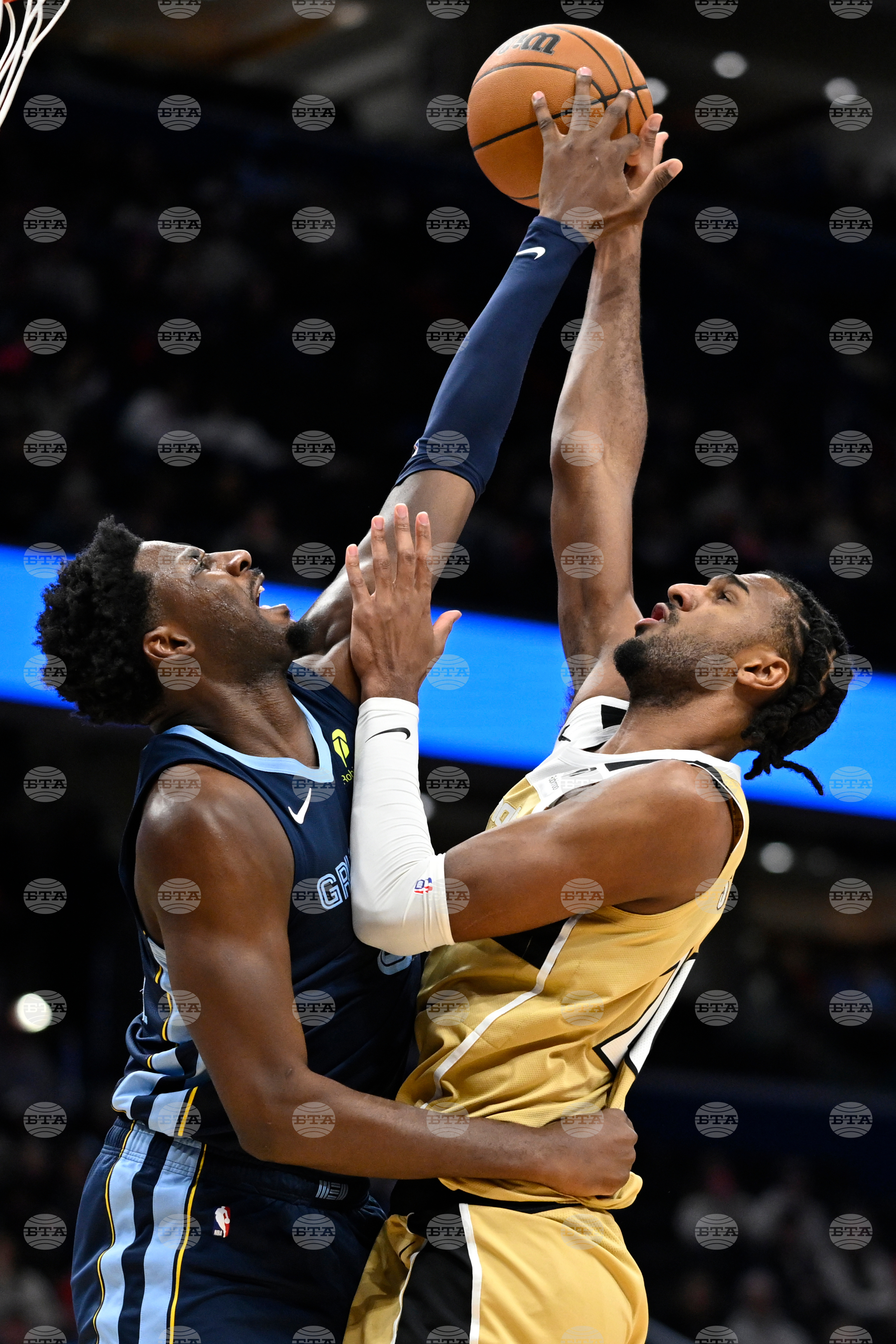 Grizzlies Wizards Basketball